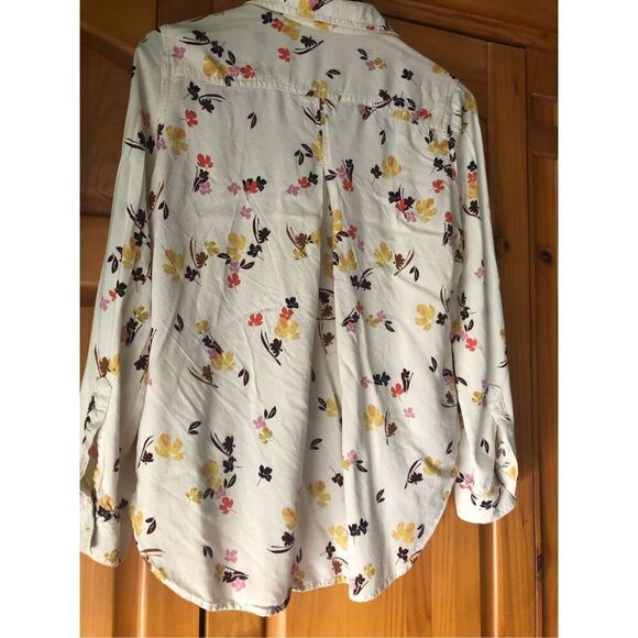 Velvet Heart Colorful Floral summer Button Down Shirt SZ S - Picture 6 of 11